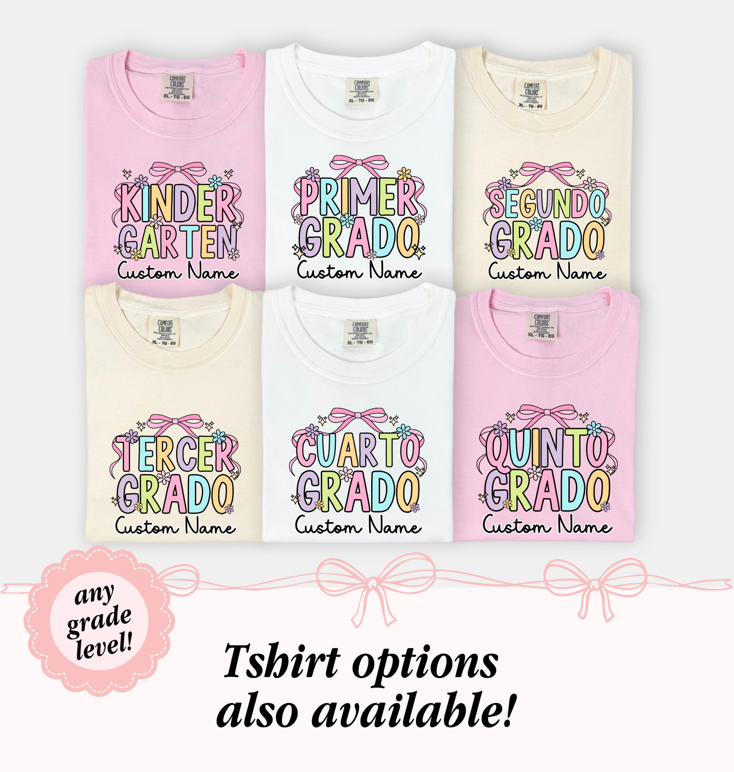 Custom Maestra Grade Level Sweatshirt