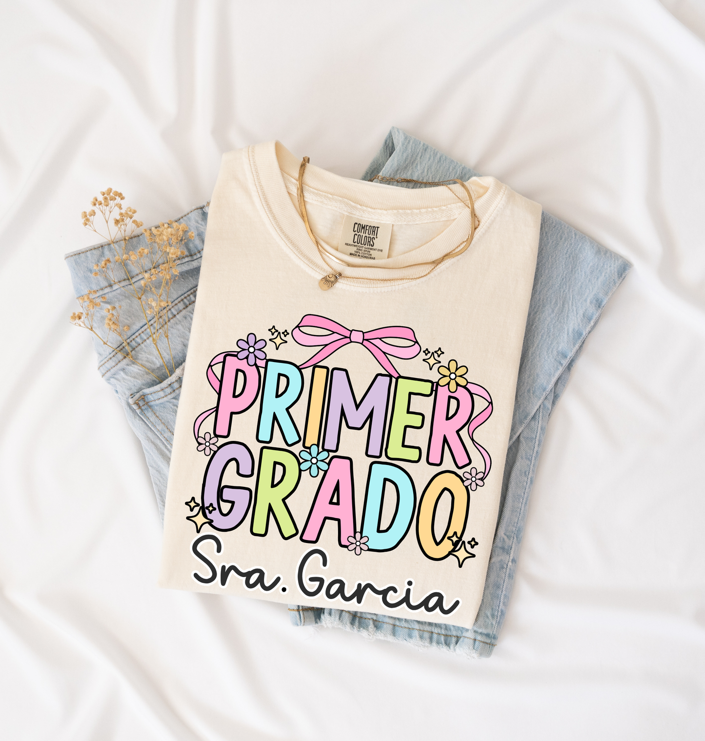 Custom Maestra Grade Level Tshirt