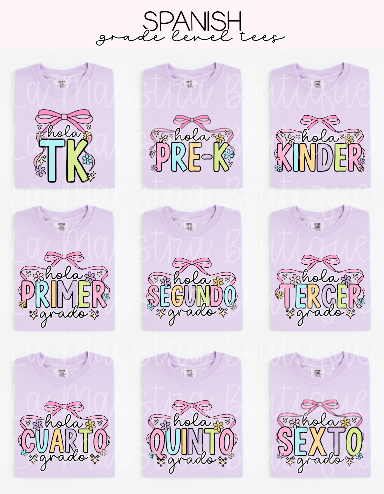 *PRE-ORDER* Grade Level Tee