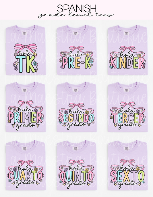 *PRE-ORDER* Custom Grade Level Tee