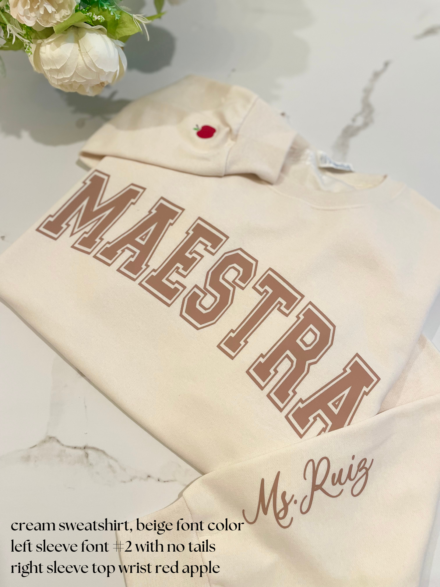 Custom Varsity Sweatshirt