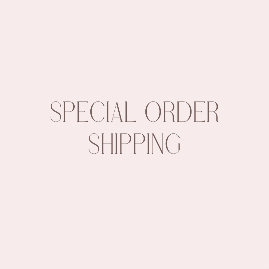 Special Order Shipping