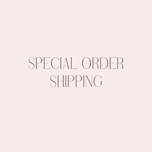 Special Order Shipping