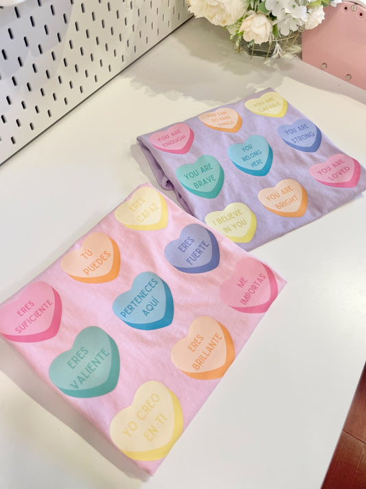 Candy Hearts Tee