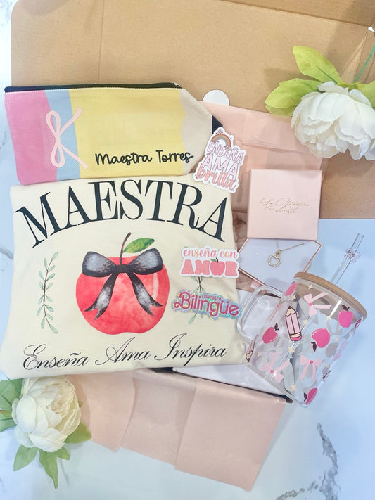 Maestra Bilingüe T-shirt Gift Box