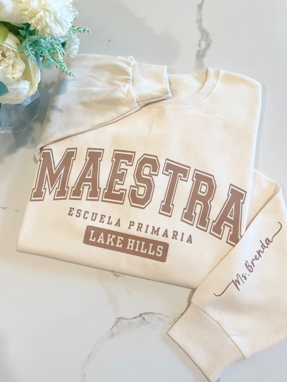 Custom Varsity Sweatshirt