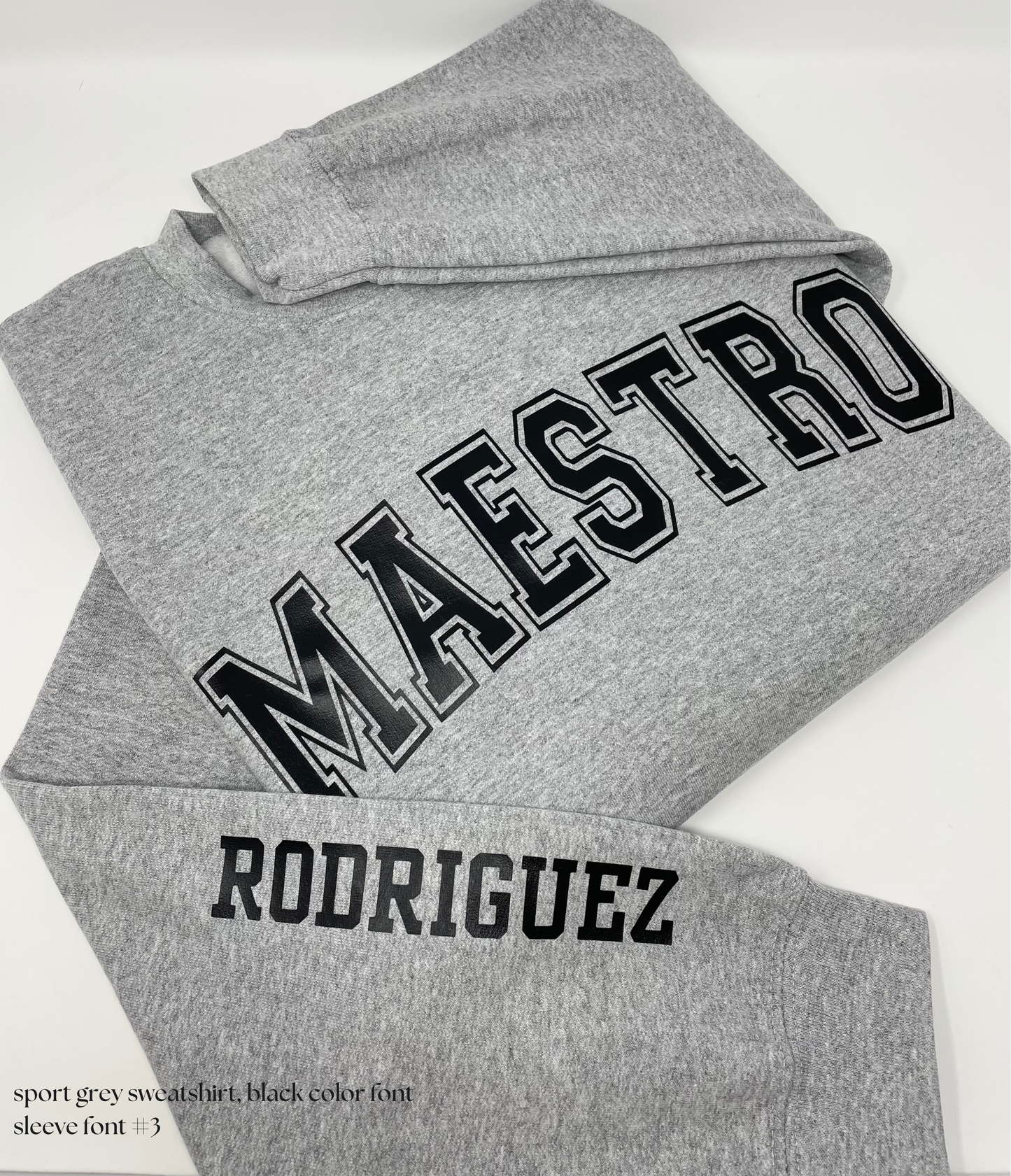 Custom Varsity Sweatshirt