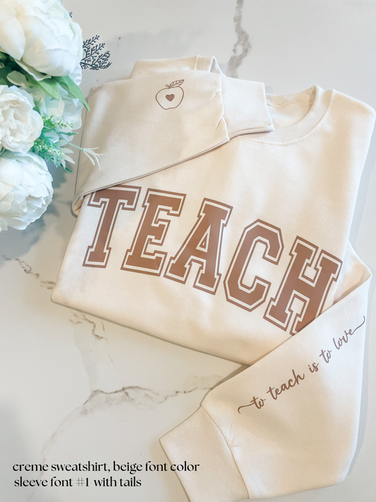 Custom Varsity Sweatshirt