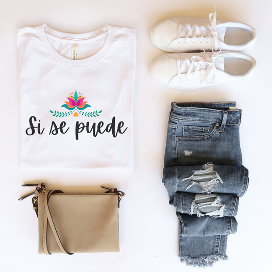 Sí Se Puede Tee - Bella Canvas