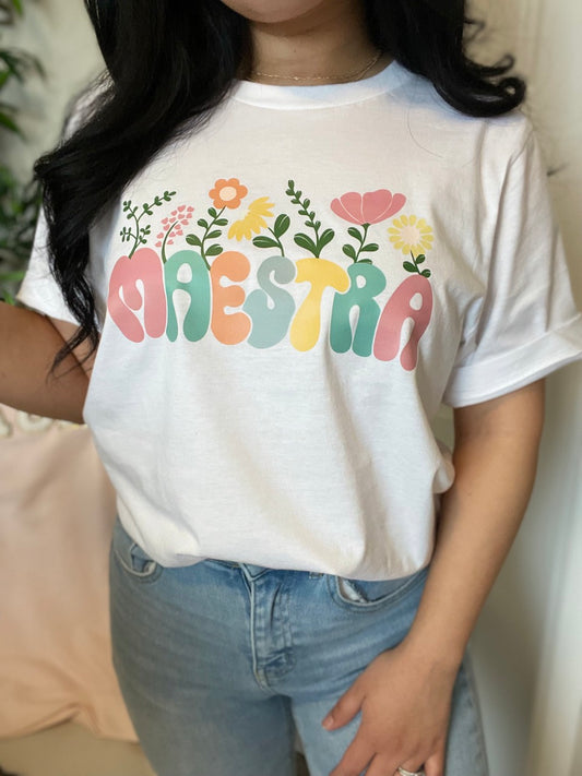 Maestra Flower Tee