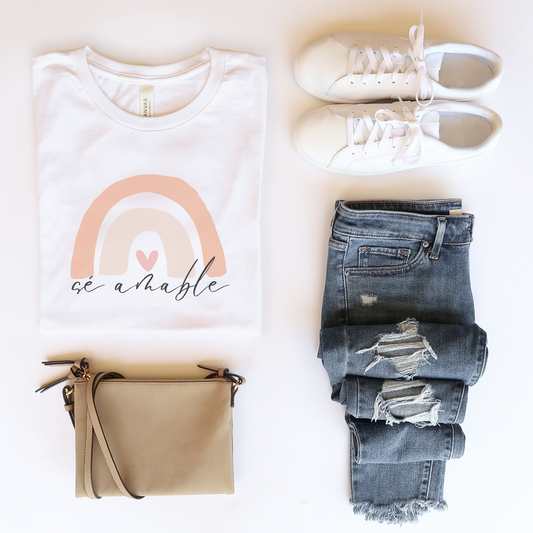 Sé Amable Tee - Bella Canvas