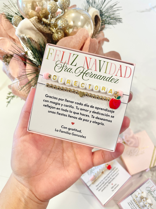 Directora Apple Charm Bracelet Set