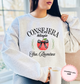 Custom Apple Bow Sweatshirt
