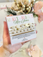 Teach Stone Bracelet Set