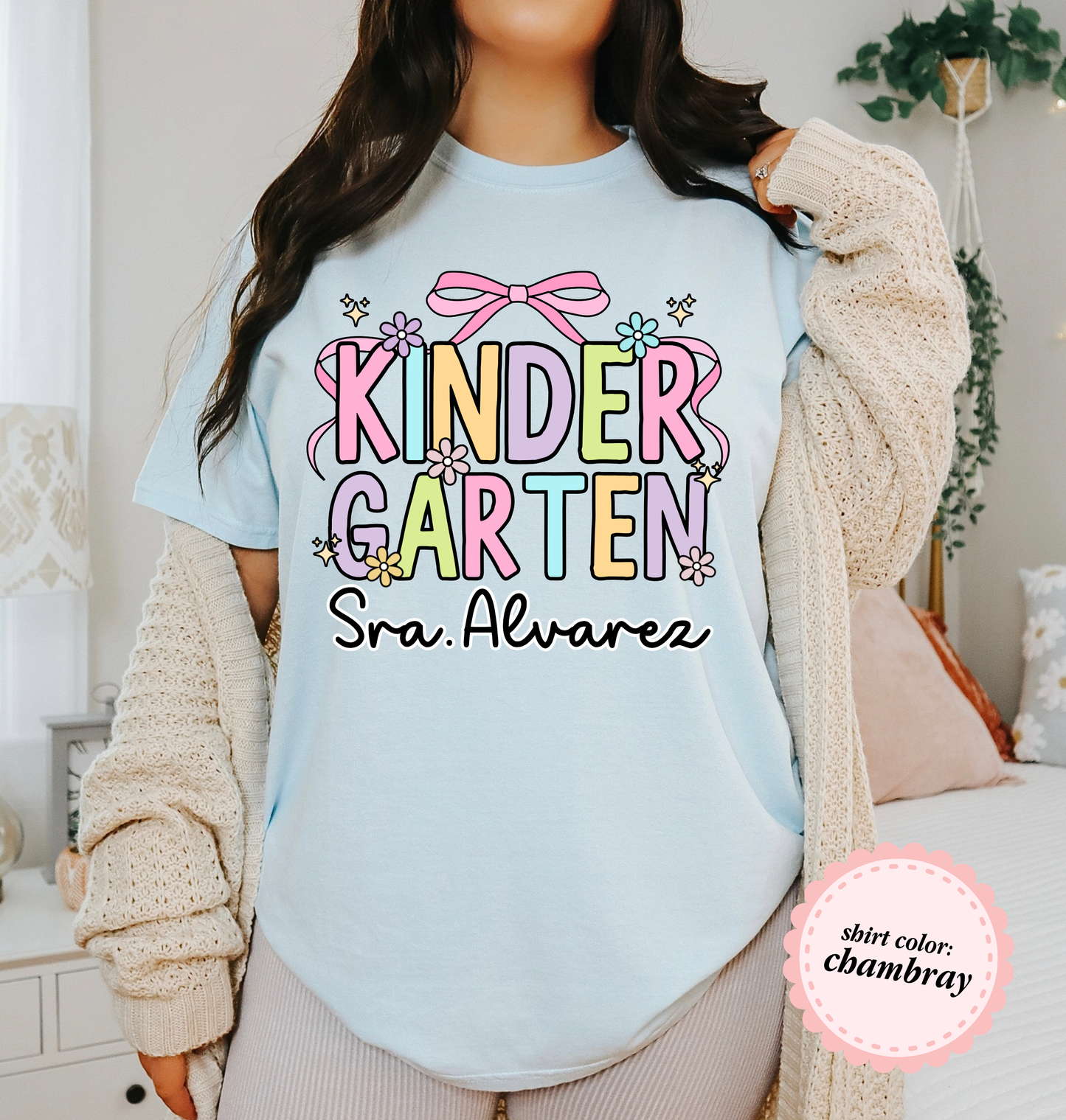 Custom Maestra Grade Level Tshirt