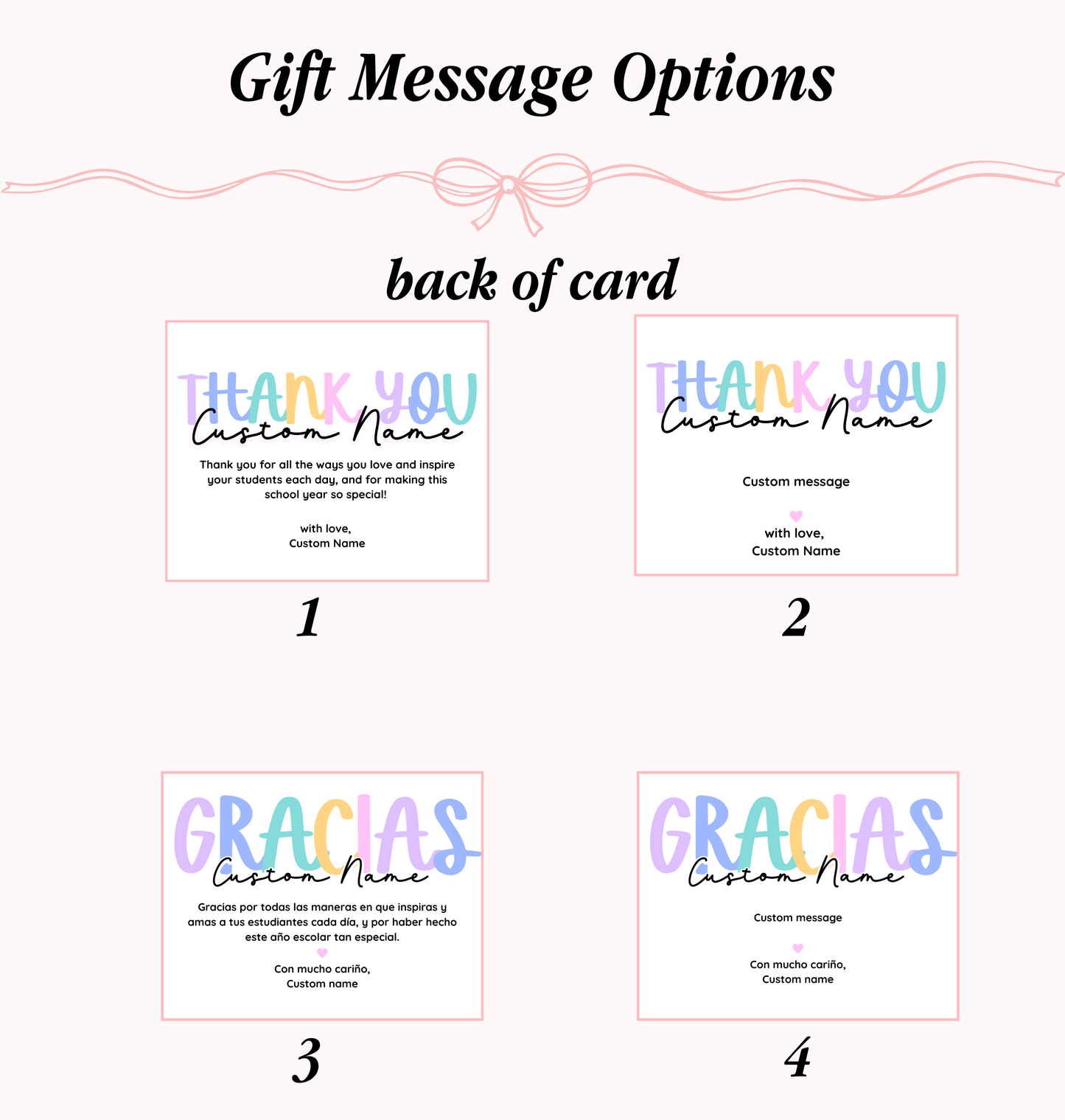 Maestra Letter Patch Sweatshirt Gift Box