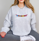 Embroidered Papel Picado Apples Sweatshirt