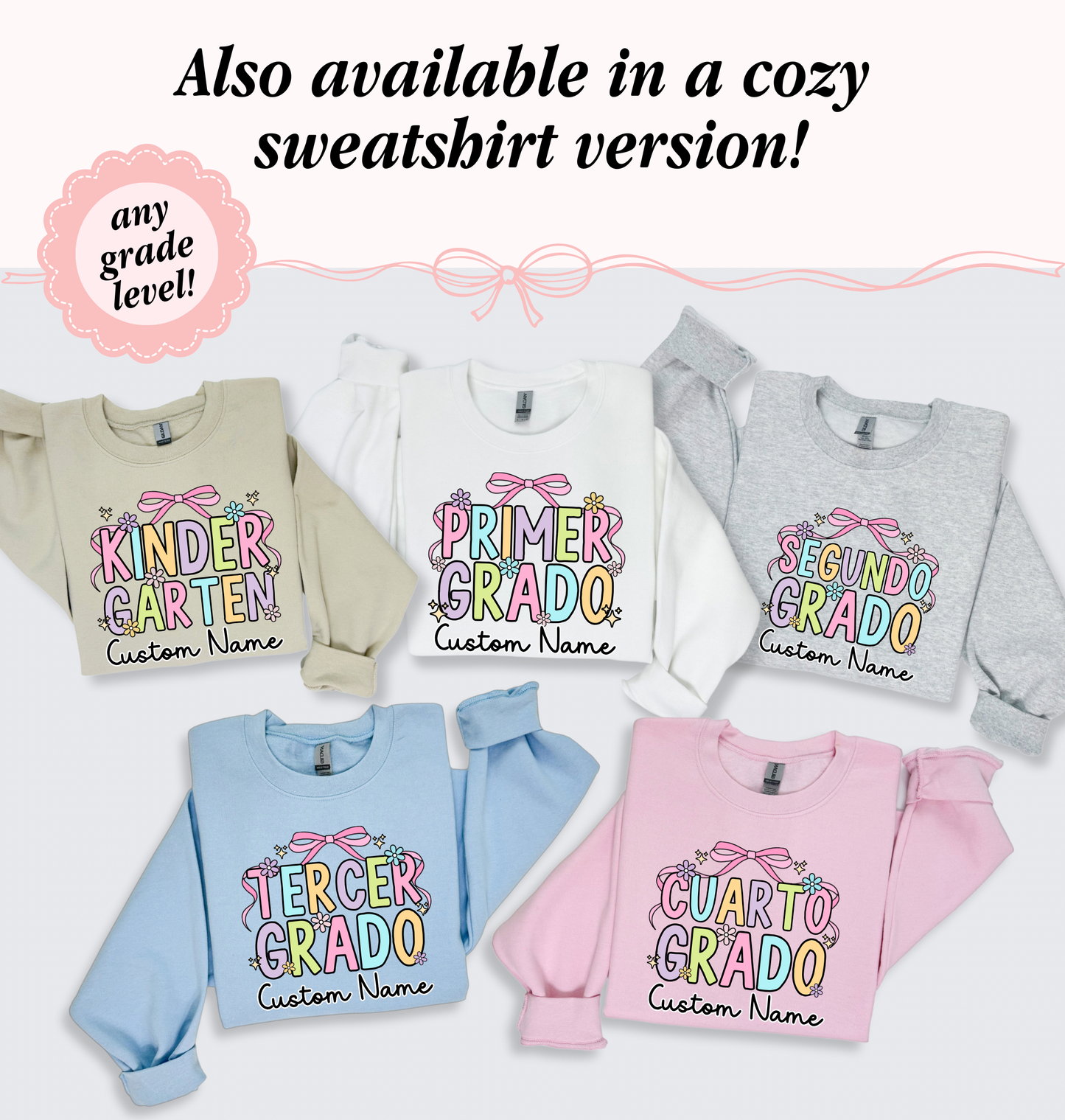 Custom Maestra Grade Level Tshirt