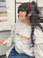 Embroidered Papel Picado Pencils Sweatshirt