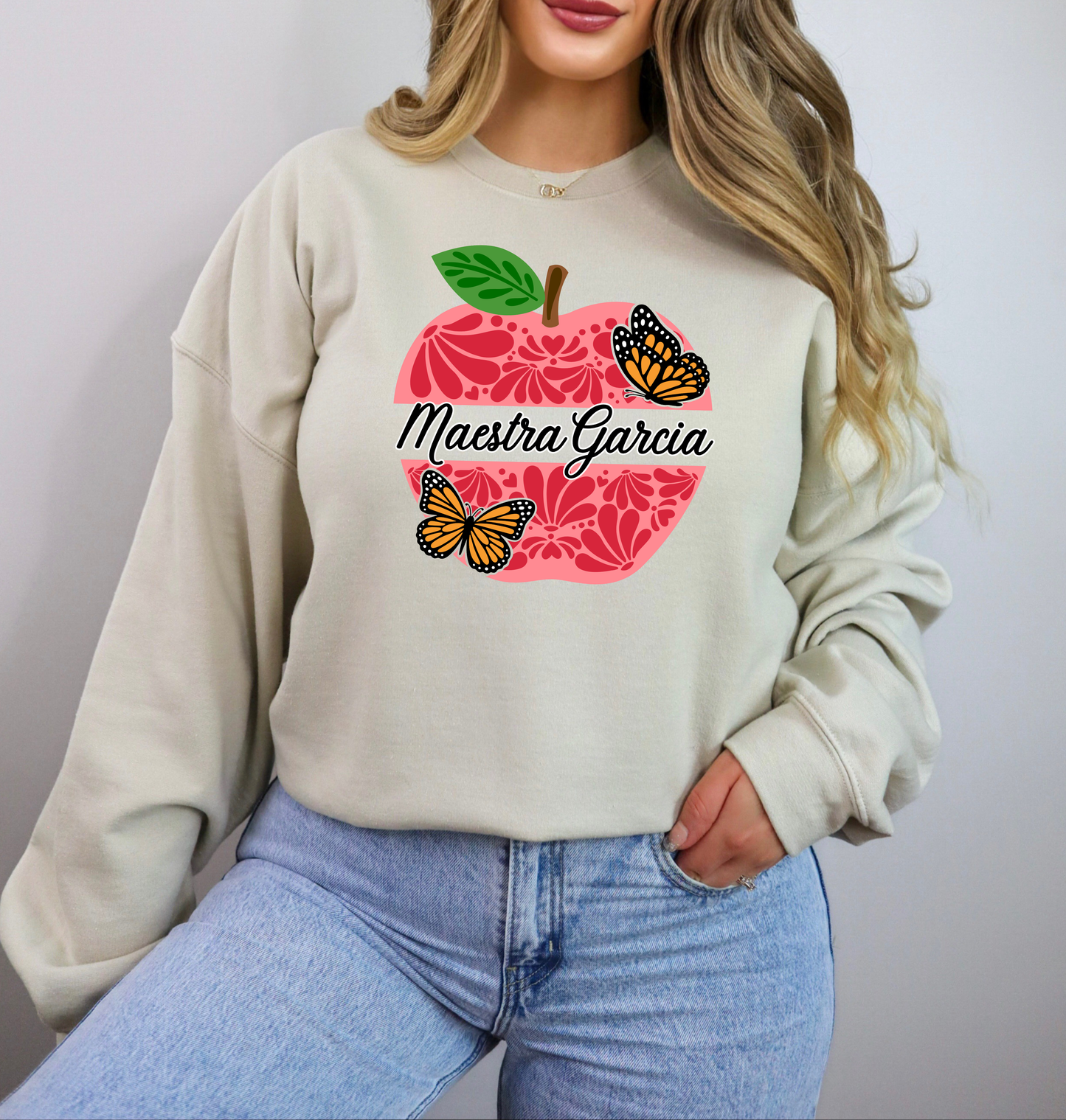 Custom Apple Talavera Sweatshirt