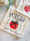 Future Teacher Bow Tee - Ivory