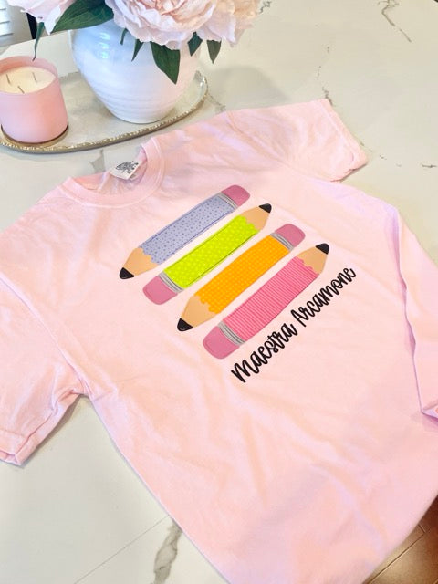 PRESALE - Bright Pencils Tee