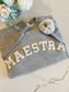 Maestra Letter Patch Sweatshirt