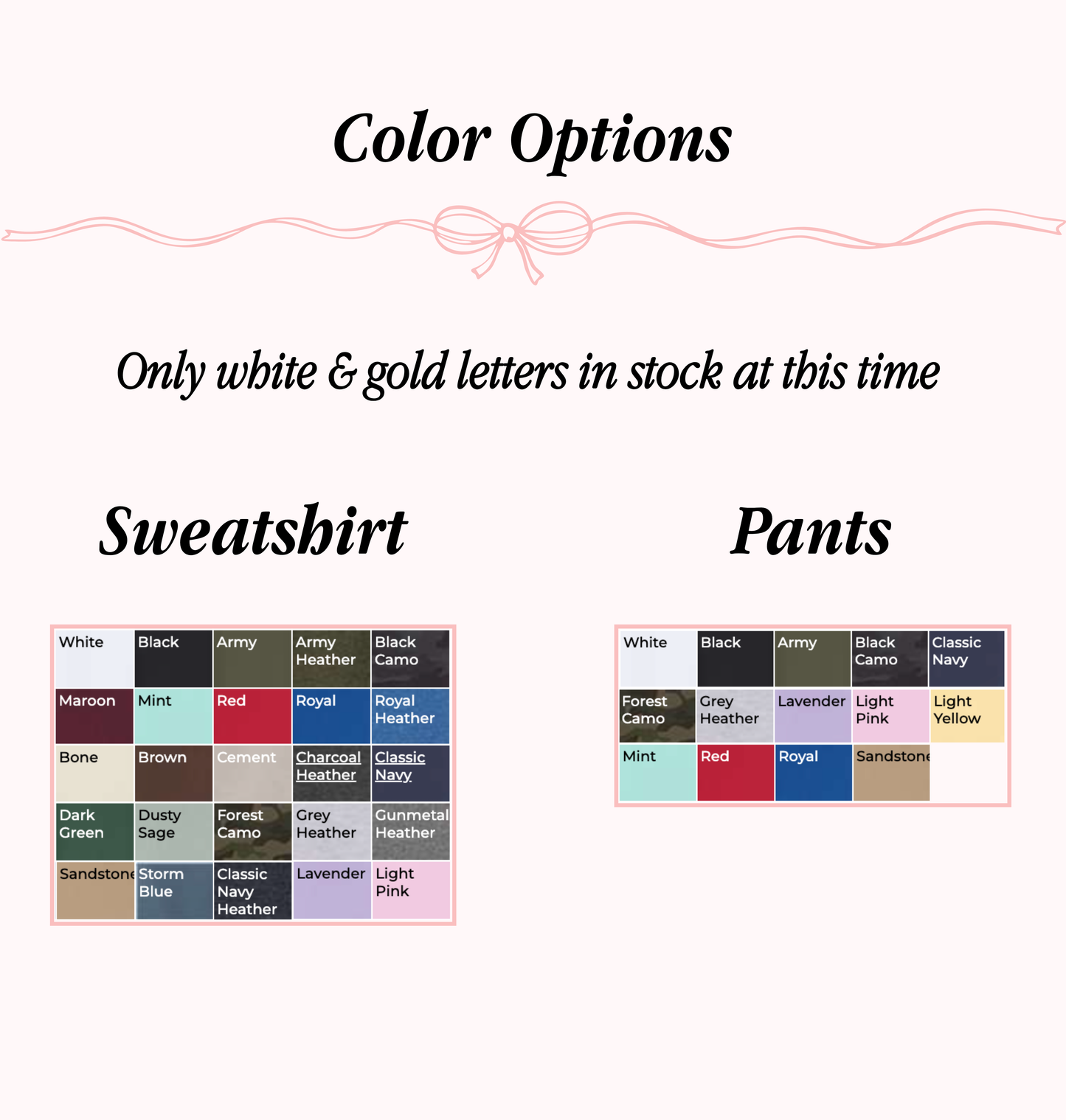 *PRE-ORDER* Custom Puesta Sweatsuit