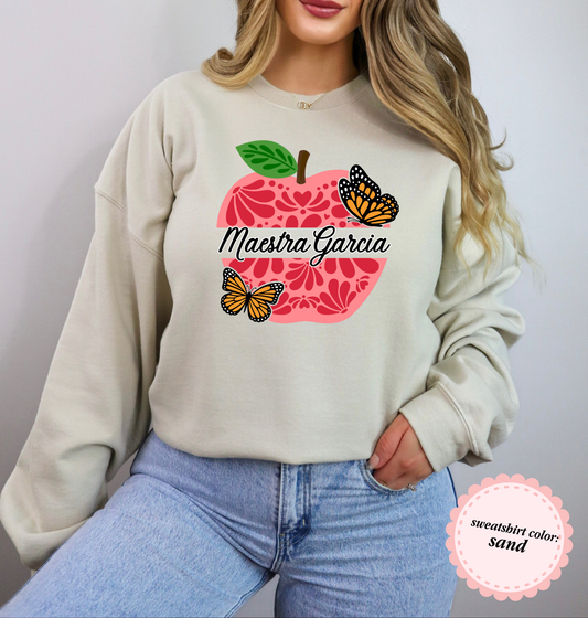 Custom Apple Talavera Sweatshirt